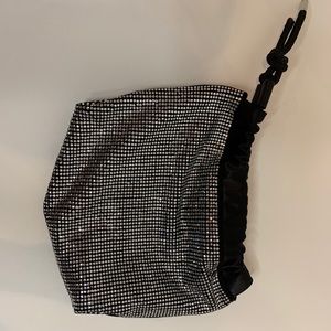 HOUSE OF CB Rhinestone Pouch Bag